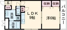 住吉マンションの間取り画像