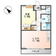 ルミナスハイムの間取り画像