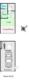 GLB砂押の間取り画像