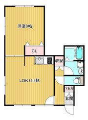 メゾンふくしまの間取り画像