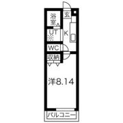 シャトウ清栄の間取り画像