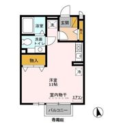 ルミナスビラ Aの間取り画像