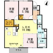 春夏冬の間取り画像