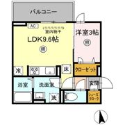 D-ROOM柳川駅前の間取り画像