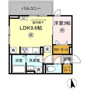 D-ROOM柳川駅前の間取り画像