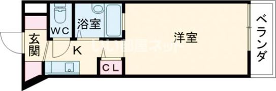 スカイパレス有馬の間取り画像