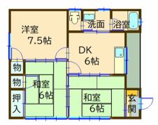 吉澤住宅の間取り画像