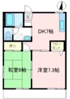 シャトーサシダAの間取り画像