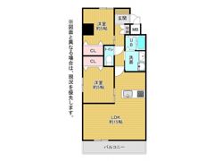 Studie(スタディ)小文字通りの間取り画像
