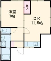 高師ハイツの間取り画像