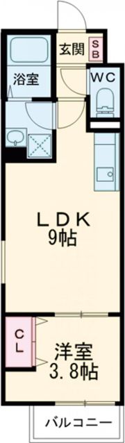 フォレ郡山の間取り画像