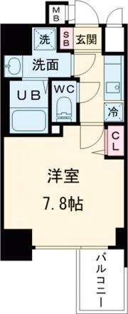 ファステート神戸ティアモの間取り画像