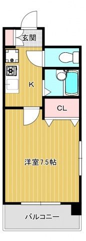 ソシア舟入の間取り画像