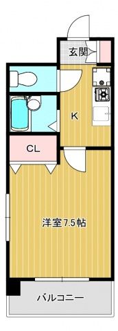 ソシア舟入の間取り画像