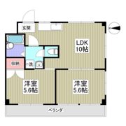 只見ハイツの間取り画像