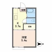 メゾンミモザⅡの間取り画像