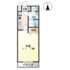 レインボーハイツの間取り画像
