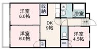 Uハイツ A棟の間取り画像