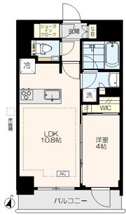 プレシス練馬ステーションフロントの間取り画像