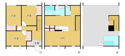 Casitasky鴨江の間取り画像