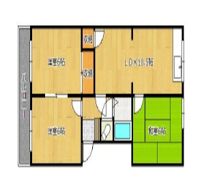 ジョイフル東二見の間取り画像