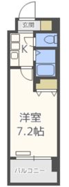 エスリード三宮の間取り画像