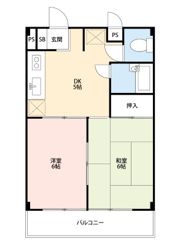 カーサハシモトの間取り画像