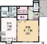 ハニーテラスの間取り画像