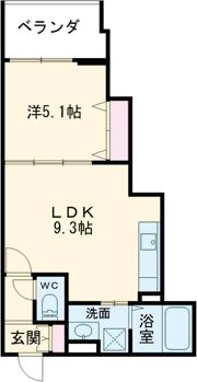 Alivio東大阪Eastの間取り画像