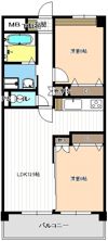 カーサクラロの間取り画像