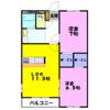 ヴィラ・コウヨウAの間取り画像
