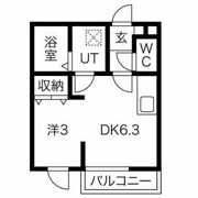 メリディアンなないろの里壱番館の間取り画像