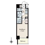 FR2カ月CP☆S-RESIDENCE名駅NorthⅡの間取り画像