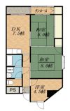 アーバンライフ鳥羽の間取り画像
