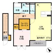 ロート パルーデの間取り画像