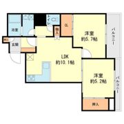 大濠パークハイツの間取り画像