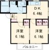 メゾンドボヌールの間取り画像
