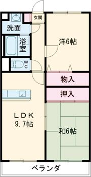 エバードリームの間取り画像