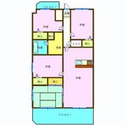 ライオンズマンション佐古六番町の間取り画像