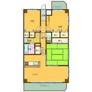 ライオンズマンション佐古六番町の間取り画像