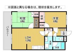 上馬寄スカイハイツの間取り画像