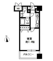 レジディア四谷三丁目の間取り画像