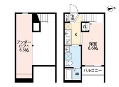 mocos(モコス)の間取り画像