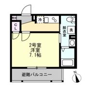 チャオ本厚木の間取り画像