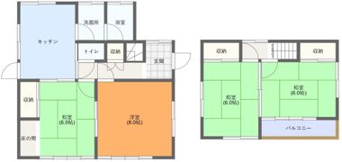 熊谷市善ケ島_M邸の間取り画像