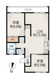 ハイユニメント板橋C・D・Eの間取り画像