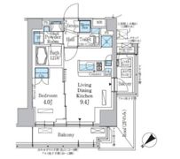 パークアクシス西巣鴨の間取り画像