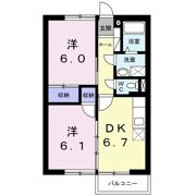 アローラⅠの間取り画像