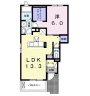 sunny．residenceの間取り画像
