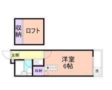シティパル秋月の間取り画像
